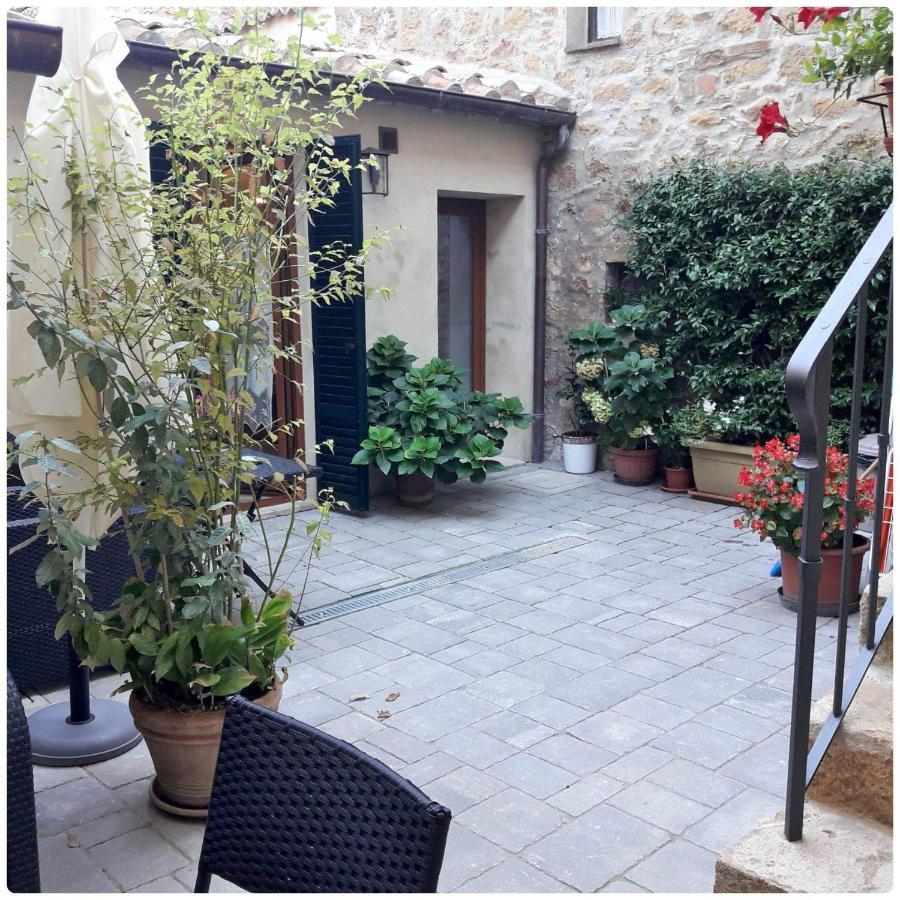 La Corte Antica Pienza Exteriér fotografie