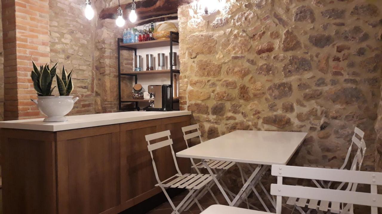 La Corte Antica Pienza Exteriér fotografie